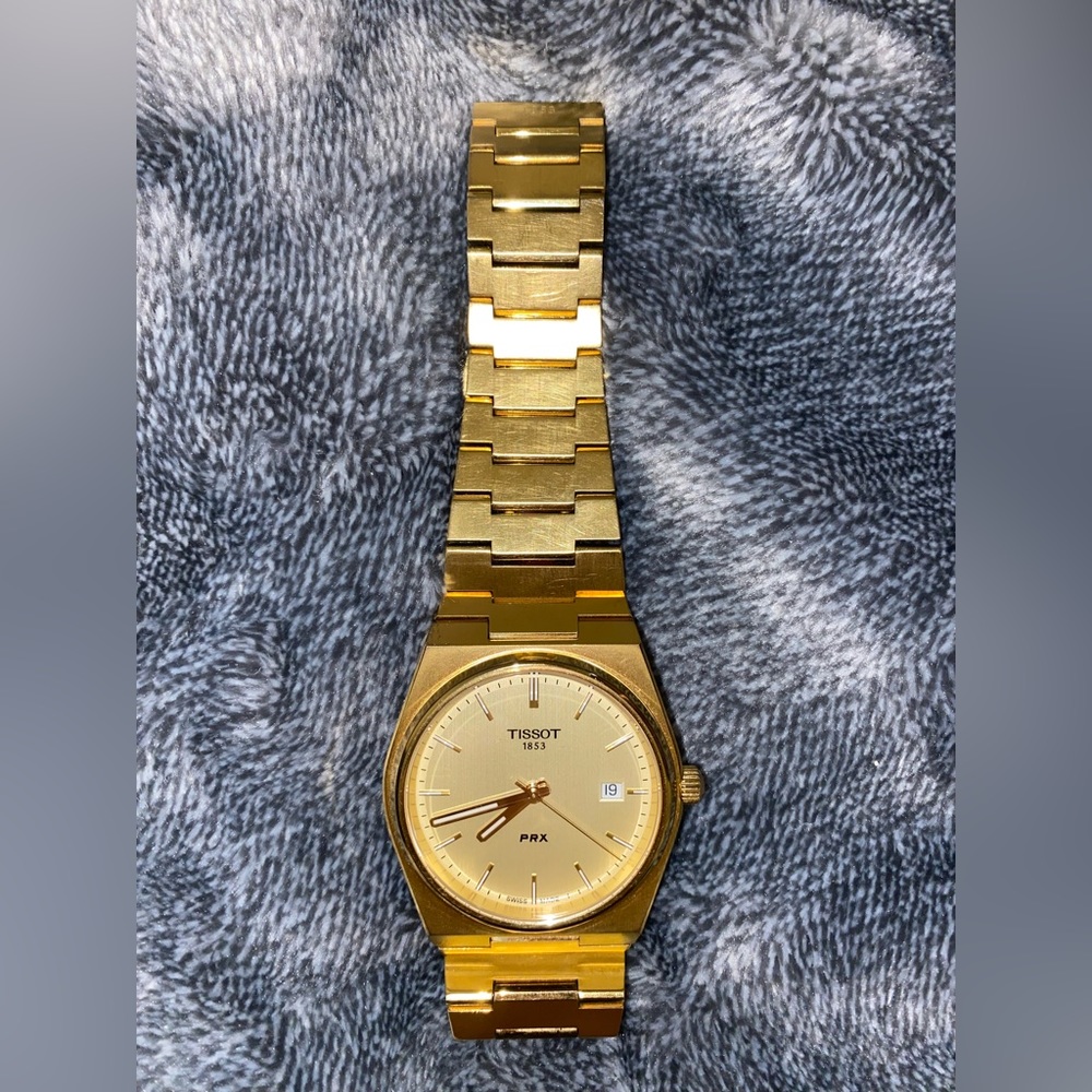 Tissot PRX Gold Tone (40mm, quartz Swiss-movement)